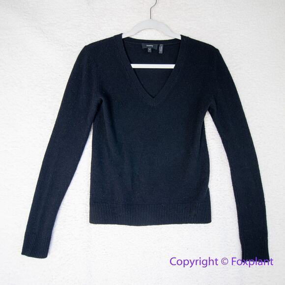 Theory black sweater, women‎ size S - Picture 1 of 12